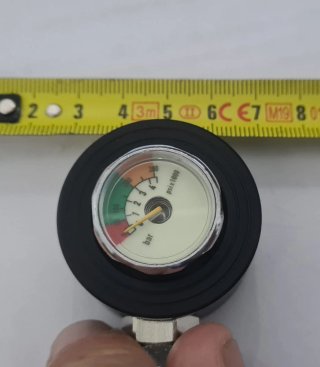 Minimanómetro de presión buceo