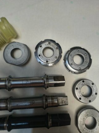 Set di assi pedaliera Campagnolo classici
