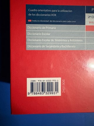 Diccionario secundaria y bachillerato lengua es...