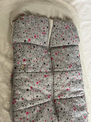 Saco Tuc Tuc estrellas gris