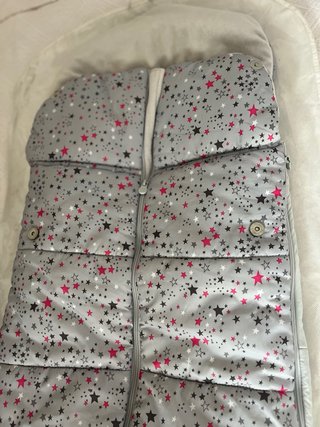 Saco Tuc Tuc estrellas gris