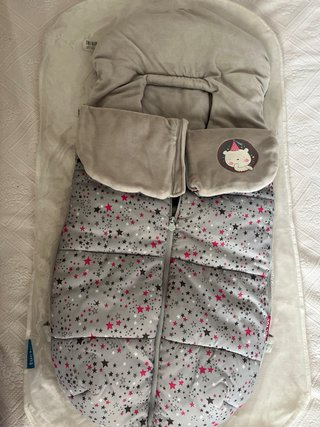 Saco Tuc Tuc estrellas gris
