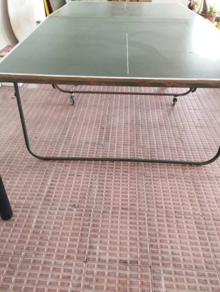 Mesa de ping pong plegable