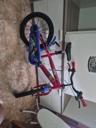 Bicicleta Spiderman Roja
