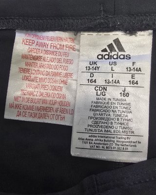Bañador bóxer Adidas negro y azul