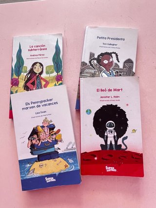 Libros de ficción para niños entre 10-12 años.