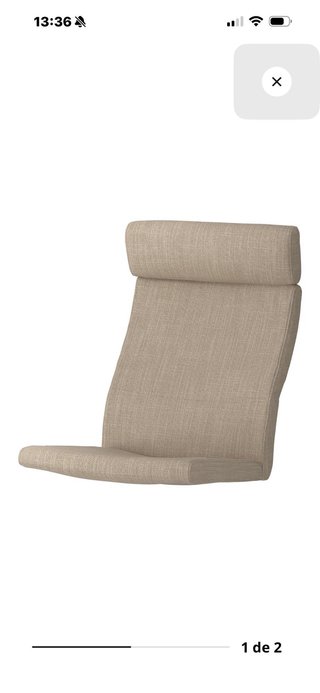 Poltrona Poäng IKEA Beige