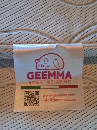 Topper in lattice Gemma 170x190cm