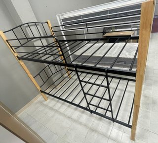 Litera individual metal y madera