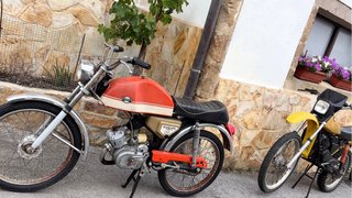 Lambretta Servetta 49cc Roja y Blanca