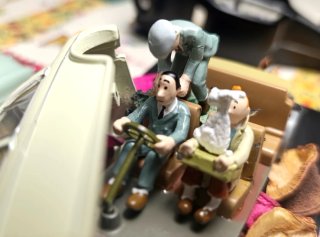 Diorama Tintín.