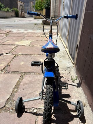 Bicicleta Infantil Mickey Mouse Azul
