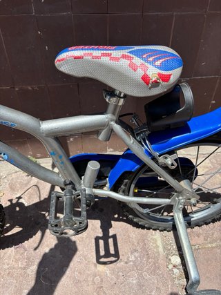 Bicicleta Infantil Mickey Mouse Azul