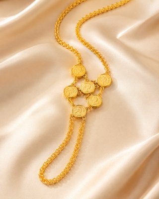 Pulsera Oro de 18 Quilates con Monedas MAD-TRA2395