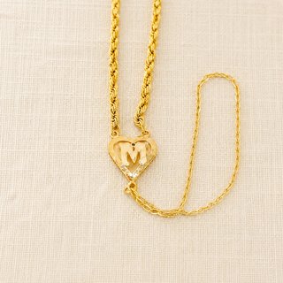 Pulsera de Oro 18kl Inicial M MAD-TRA2363