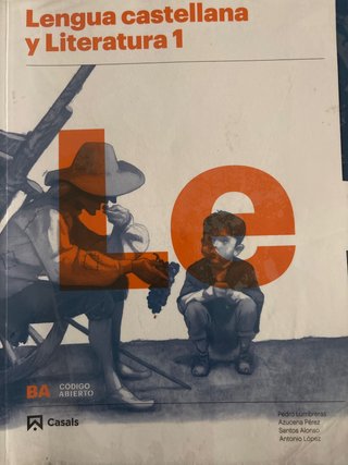 Lengua castellana y literatura 1, Le Bachillerato