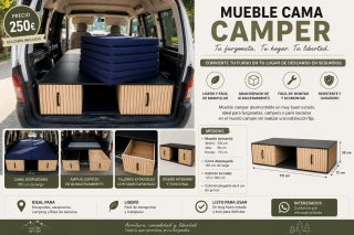 Mueble Cama Camper Desmontable