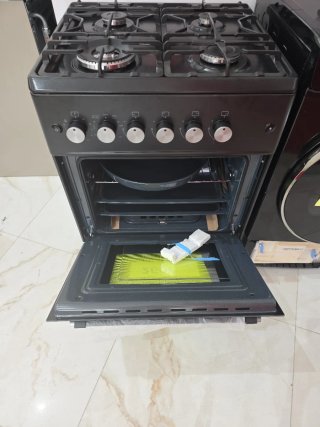 Cocina de Gas Vulcano Elite 60 NEGRO