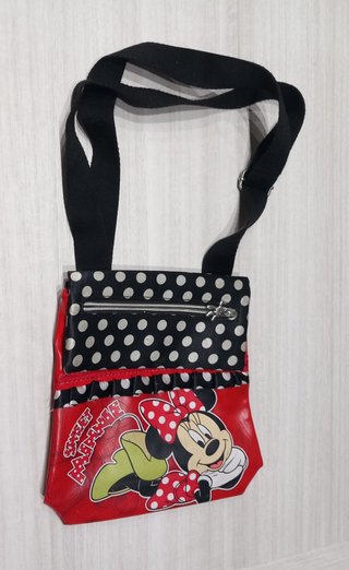 Bolso Minnie Mouse Rojo y Negro
