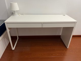 Escritorio Blanco Micke Ikea