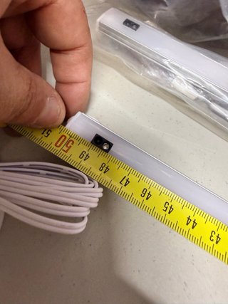 Tira LED 50cm con enchufe EU