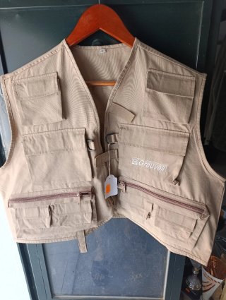 Chaleco de pesca Grauvell talla XL