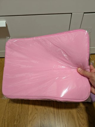 2 custodie portatili 15 pollici rosa e lilla