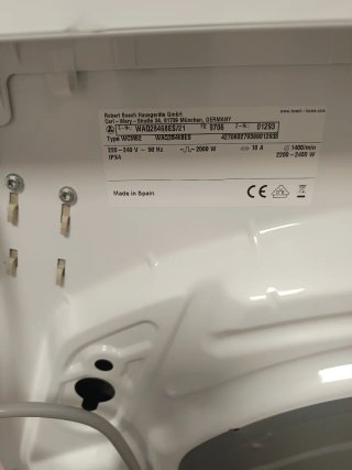 Lavadora Bosch Serie 6 8kg
