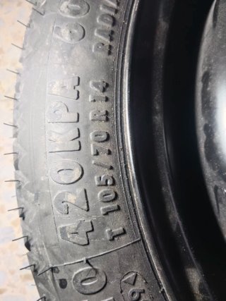 Rueda de repuesto Continental 50/80 km/h
