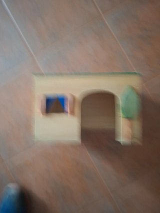 Casita de madera para mascotas