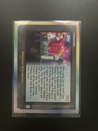 Topps Pokémon TV Series lote 5 cartas