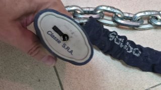 Cadena Luma Solido Disk con candado