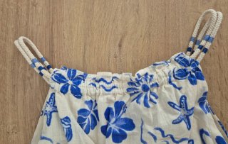 Mono corto niña Zara estampado