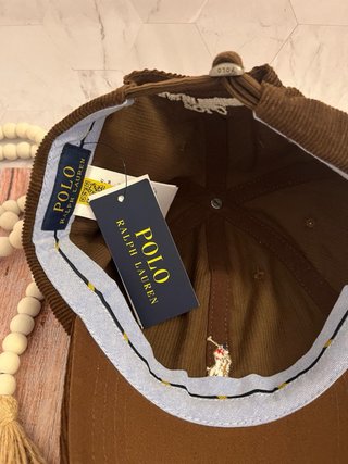 Gorra Polo Ralph Lauren Corduroy Marrón