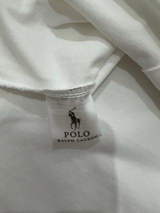 Polo Ralph Lauren - Camiseta Blanca Hombre