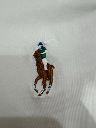Polo Ralph Lauren - Camiseta Blanca Hombre
