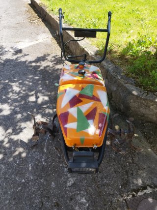 Motoazada / Motocultor Naranja