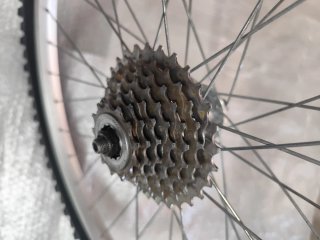 Rueda trasera 26"