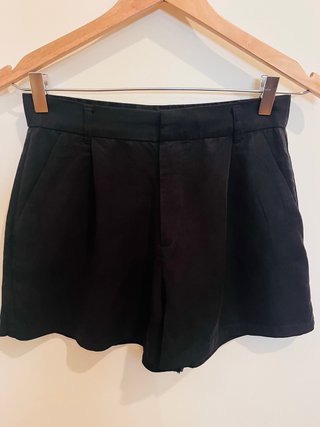 Shorts negros Zara