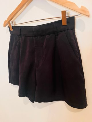 Shorts negros Zara