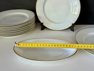 Bohemia 10 Platos Postre Porcelana + regalo