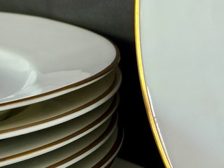 Bohemia 10 Platos Postre Porcelana + regalo