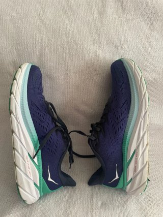 Hoka Clifton 8 Zapatillas Azul/Verde