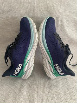 Hoka Clifton 8 Zapatillas Azul/Verde