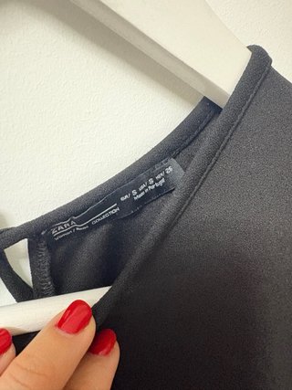 Mono corto Zara negro