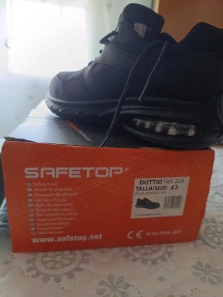 Zapatos de seguridad SAFETOP negros