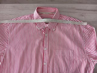 Camisa de rayas hombre