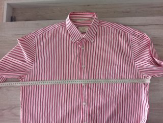 Camisa de rayas hombre