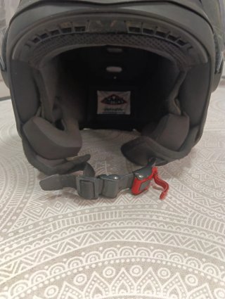 Casco Moto SMK Negro