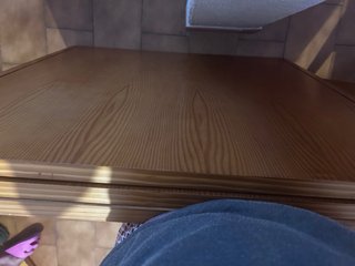 Mesa extensible de madera